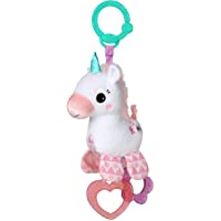 Bright Starts- Juguete de Peluche colgante- unicornio